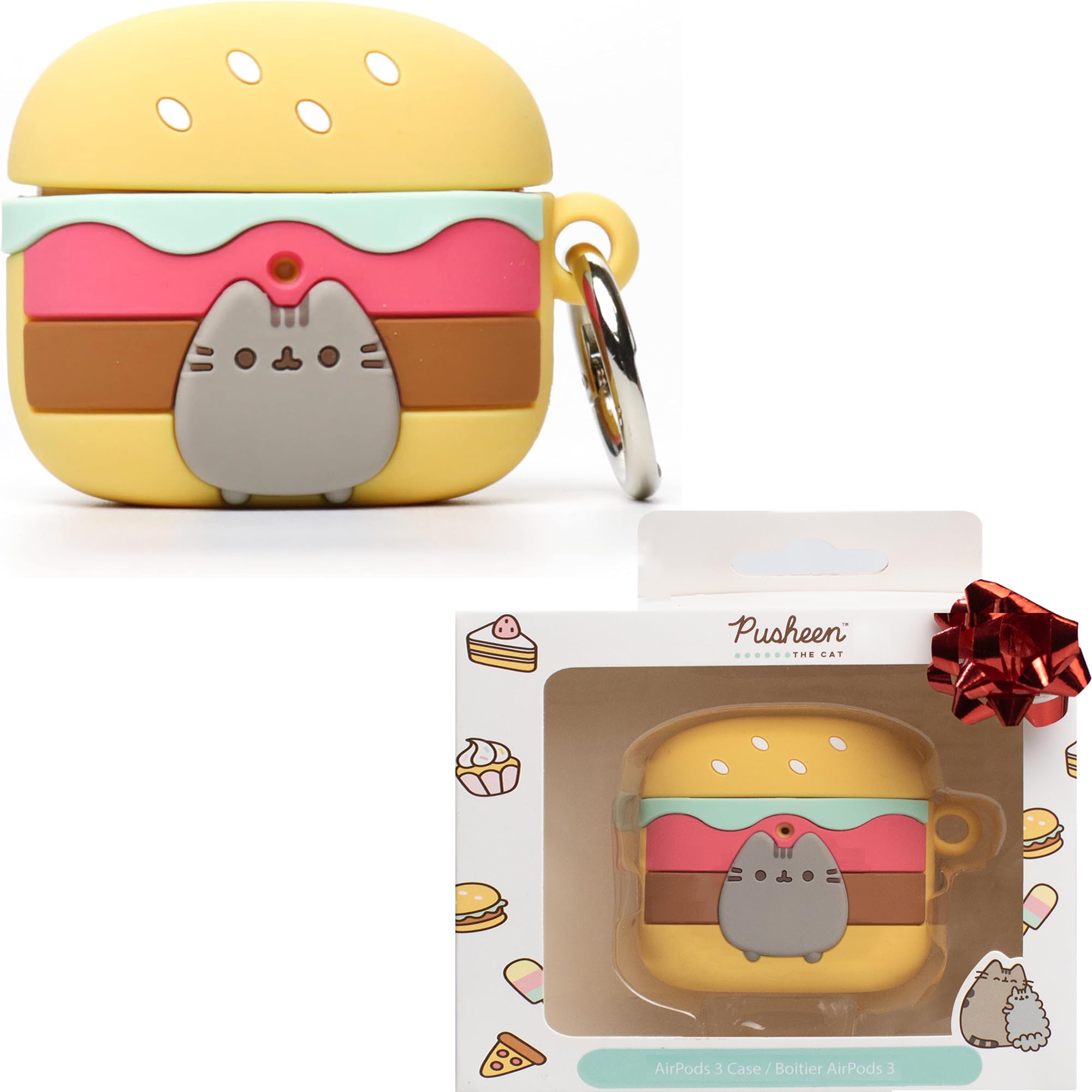 Amazon.com: iFace x Pusheen The Cat [ Compatible with AirPods 3